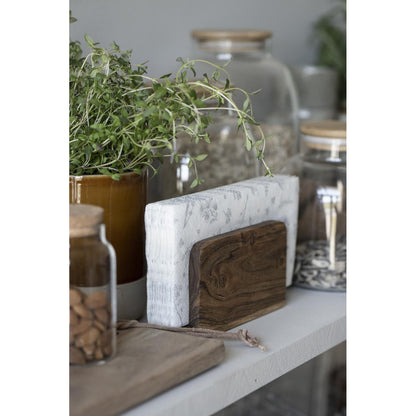 Servilletas Diseño Elementos Naturales Grey 16 unidades de 10x20 cm