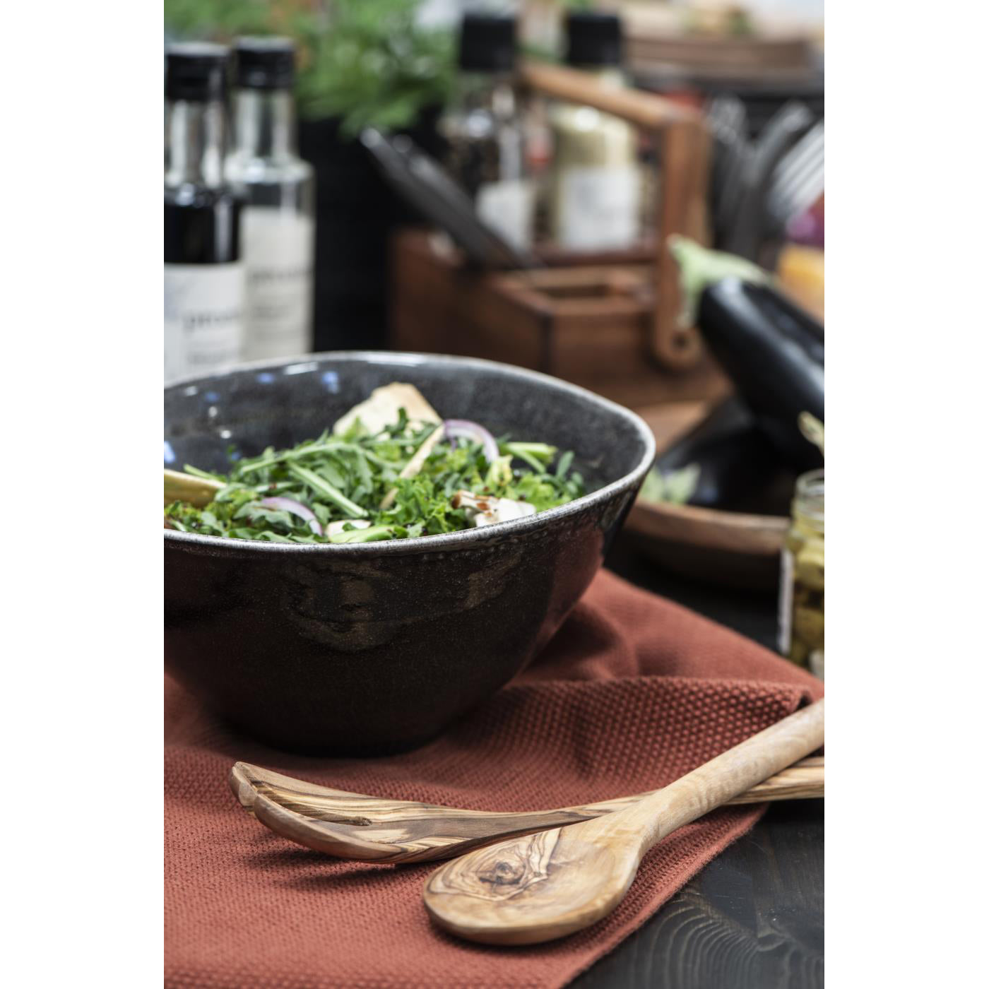Bowl Ensaladas Dunes Antique Black Large