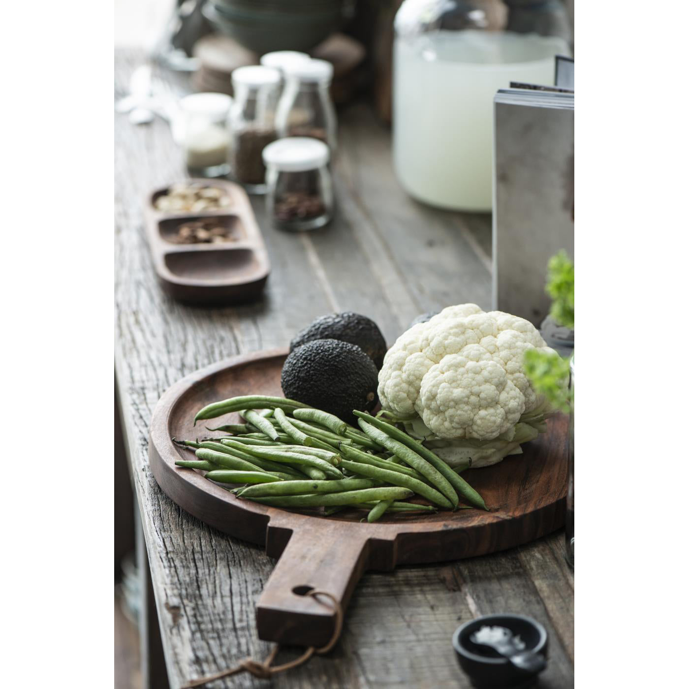 Tabla Aperitivo Madera de Acacia