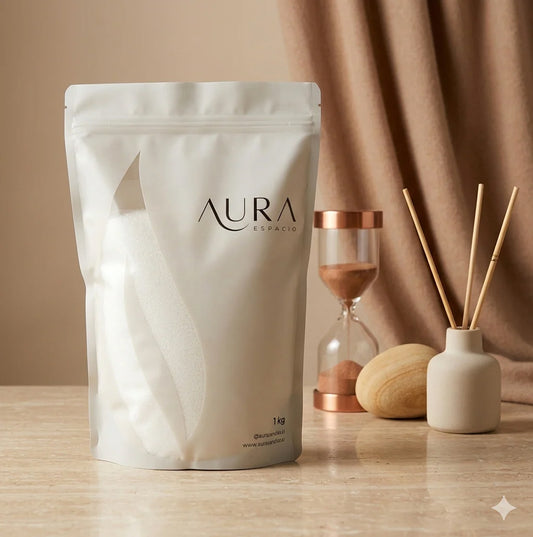 AURA Vela Perlada 1Kg Blanca