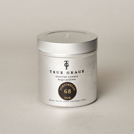 Vela Tin 250 g Portobello Oud True Grace