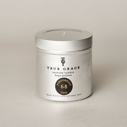 Vela Tin 250 g Portobello Oud True Grace