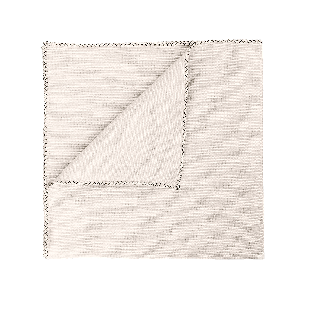 Set 6 Servilletas Zilia Naturel 40x40 cm