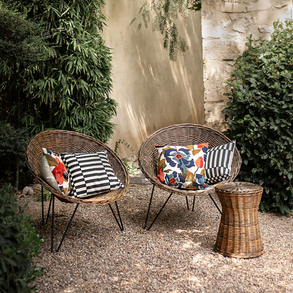 Funda Cojín Ibiza Encre 45x45 cm