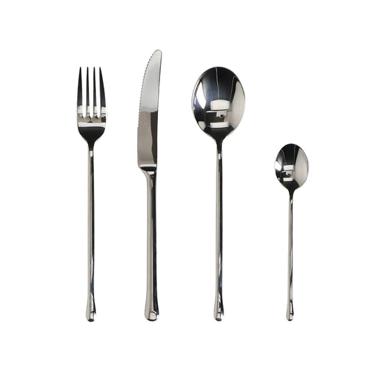 Set 24 Cubiertos Monet Plateado (6 Personas)