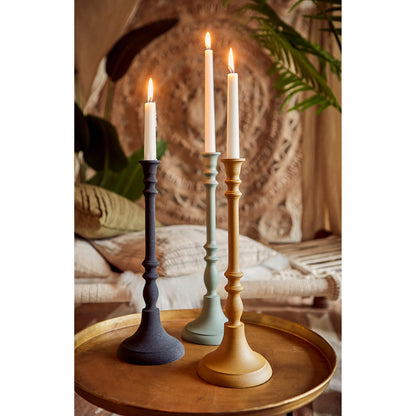 Freja Candelabro Verde Grisáceo