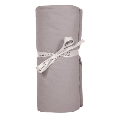 Sábana Bajera Algodón Percal Grey