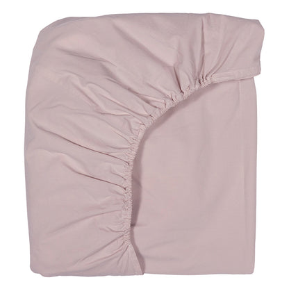 Sábana Bajera Algodón Percal Pink nude