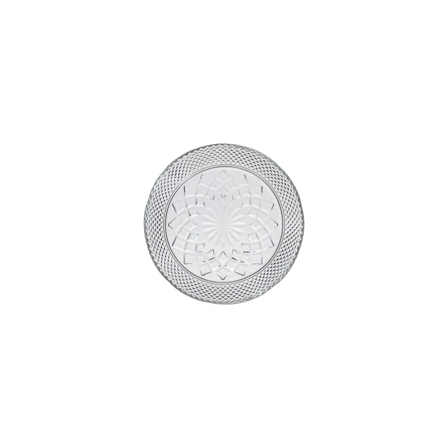 6 Platos Aperitivo 16 cm Cristal Transparente