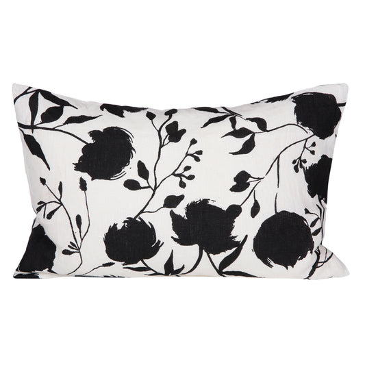 Funda Cojín Lino Yulin Blanc 40x60 cm