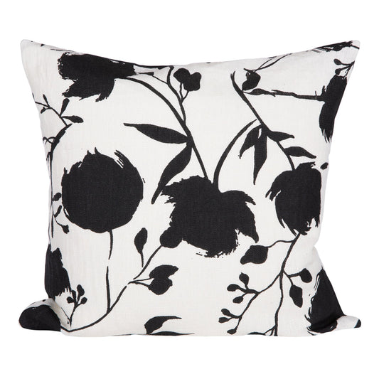 Funda Cojín Lino Yulin Blanc 45x45 cm