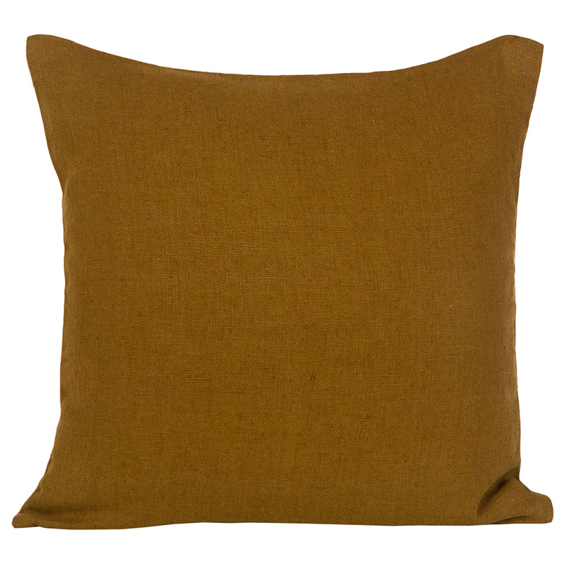 Funda Lino Propiano Bronze 45x45 cm