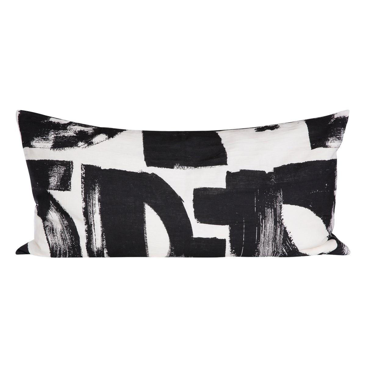 Funda Cojín Lino Makale Blanc 55x110 cm