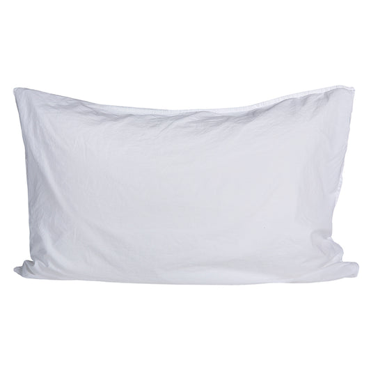 Funda Almohada Algodón Percal White