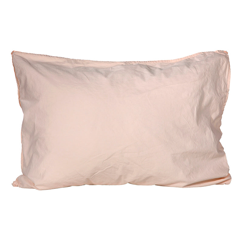 Funda Almohada Algodón Percal  Bright Pink