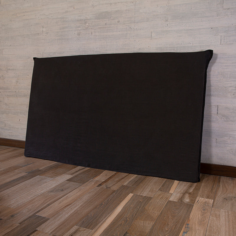 Funda Respaldo de Cama Viti Charbon